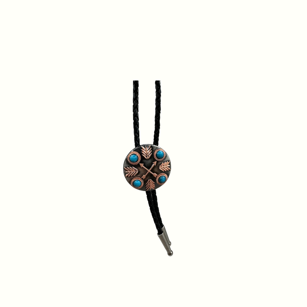 Native American Turquoise Bolo Tie