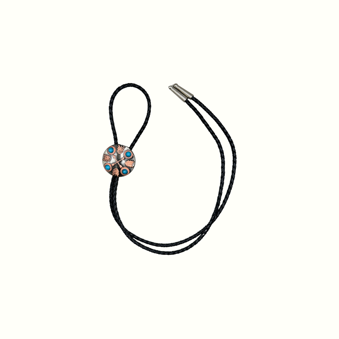 Native American Turquoise Bolo Tie