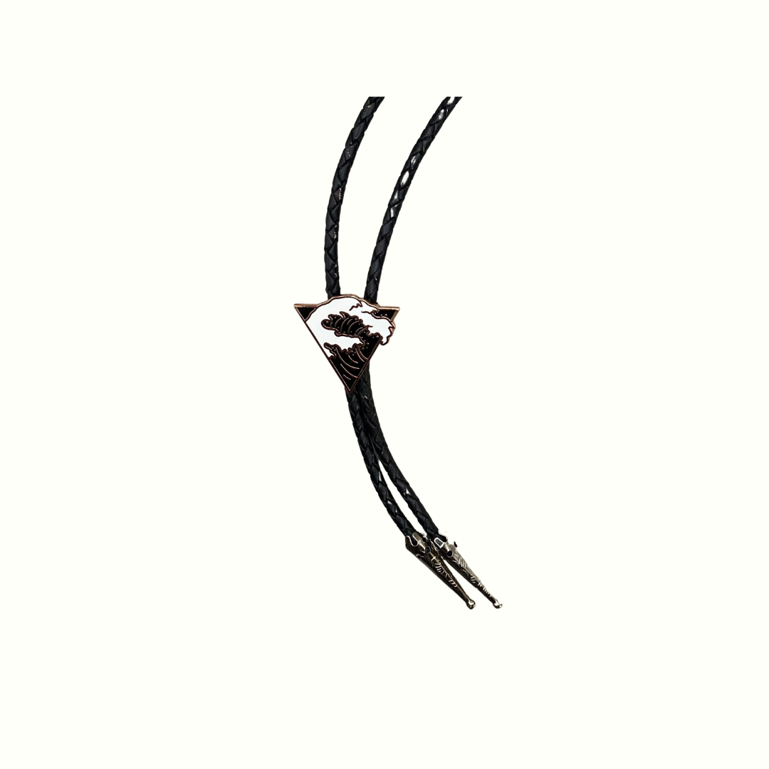 Ocean Wave  Bolo Tie