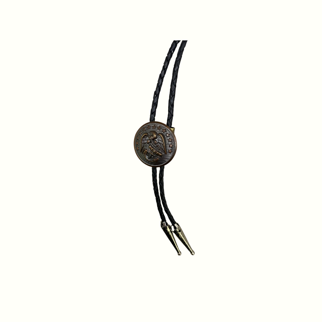 Brass Navy Bolo Tie