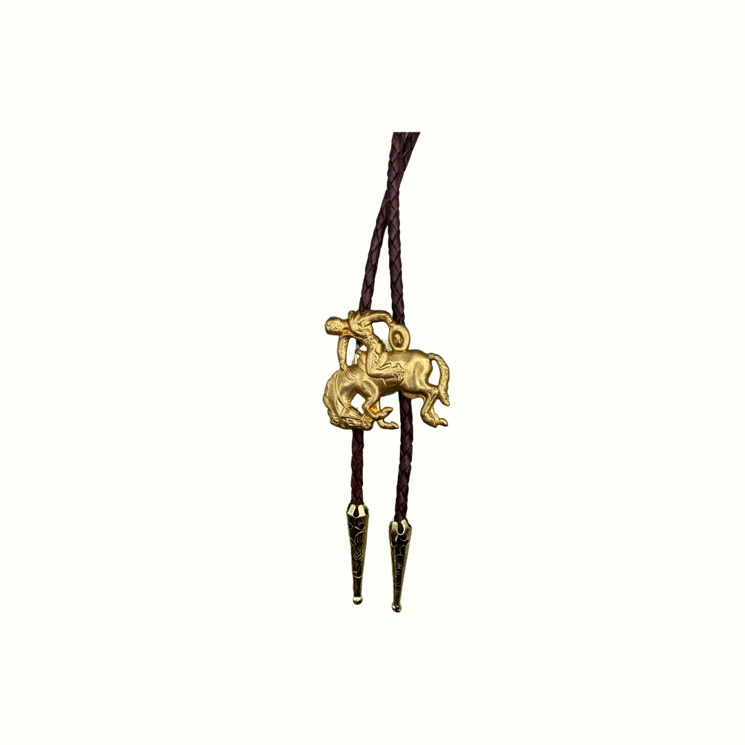 Rodeo Cowboy  Bolo Tie
