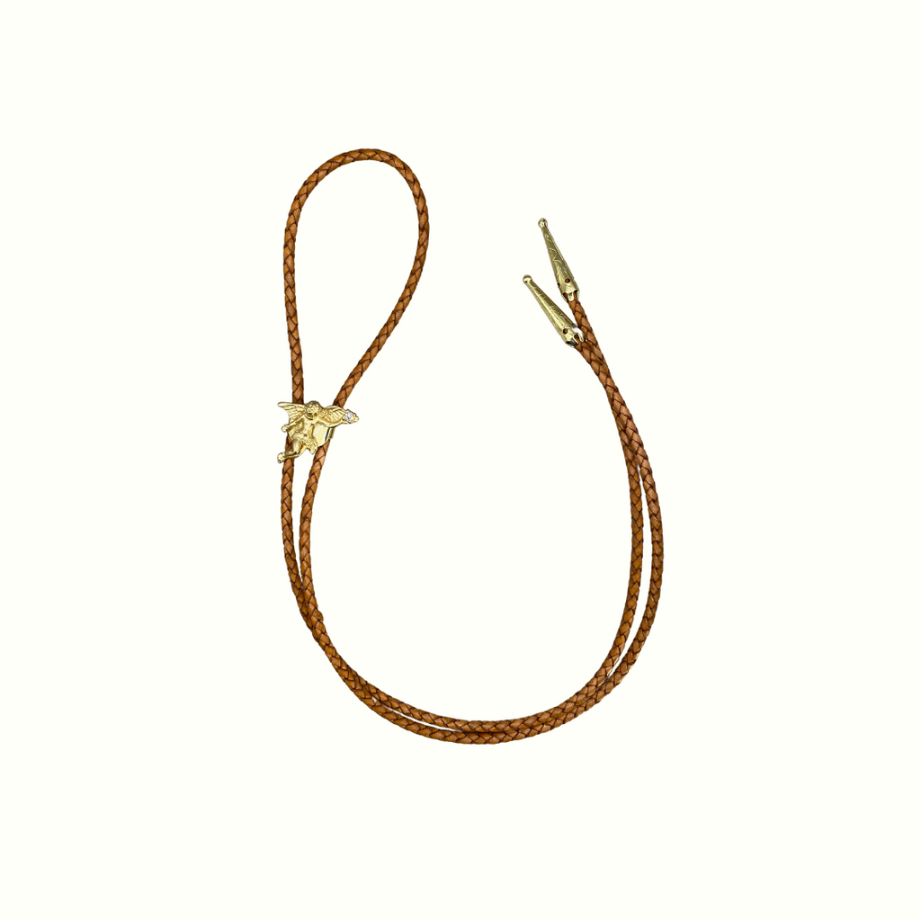 Golden Angel Bolo Tie