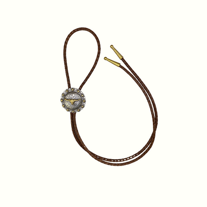 Longhorn Concho Bolo Tie