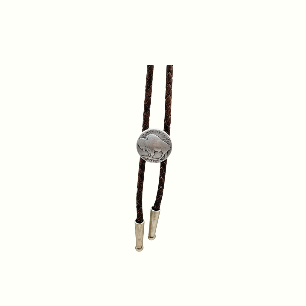 U.S. Buffalo Nickel Bolo Tie