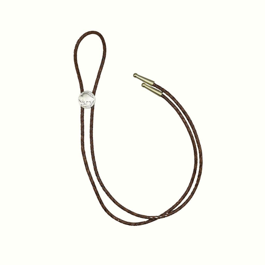 U.S. Buffalo Nickel Bolo Tie