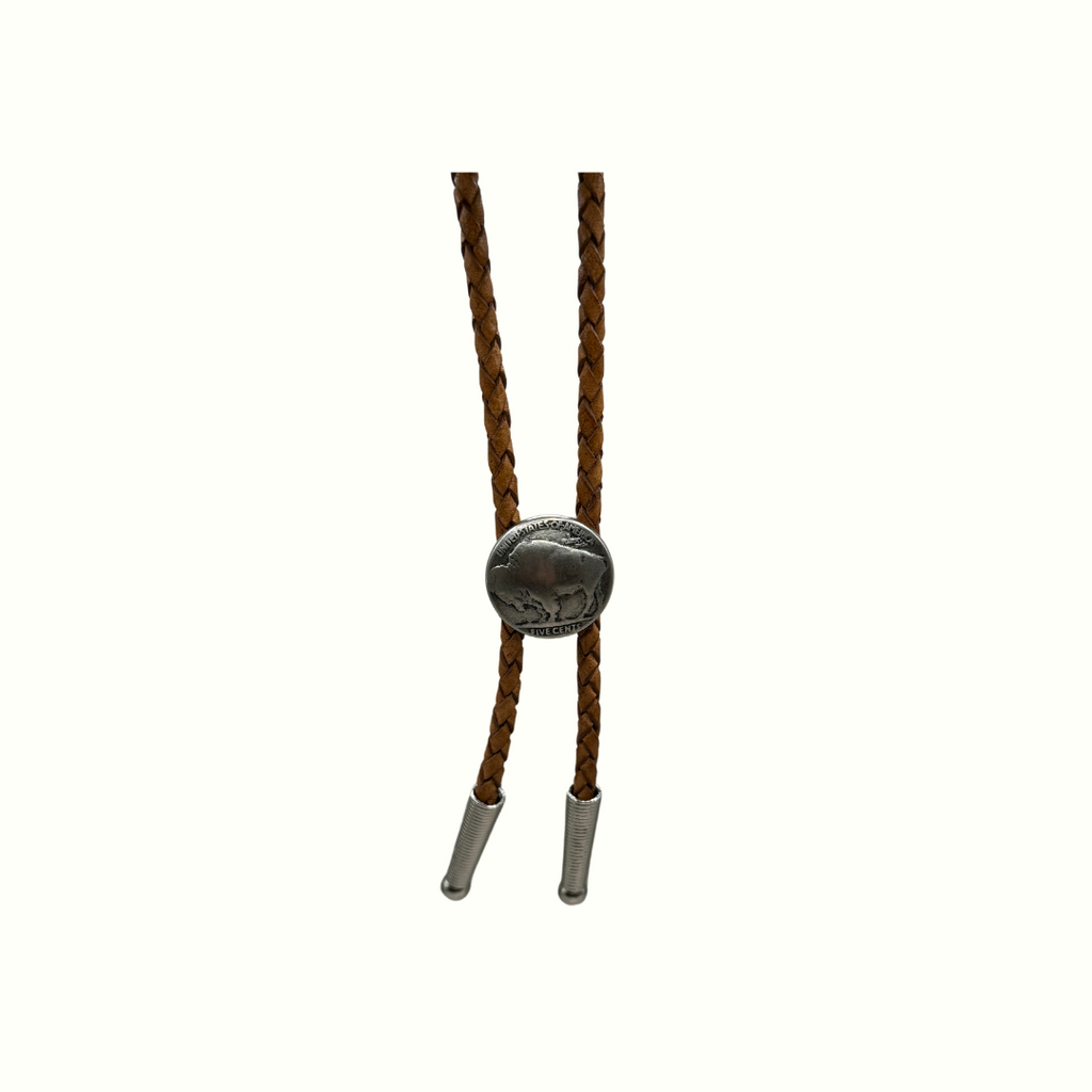 U.S. Buffalo Nickel Bolo Tie