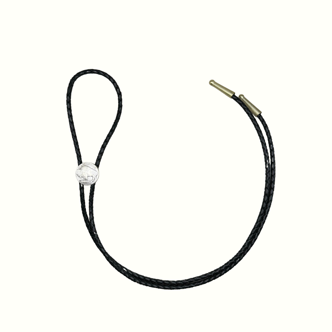 U.S. Buffalo Nickel Bolo Tie
