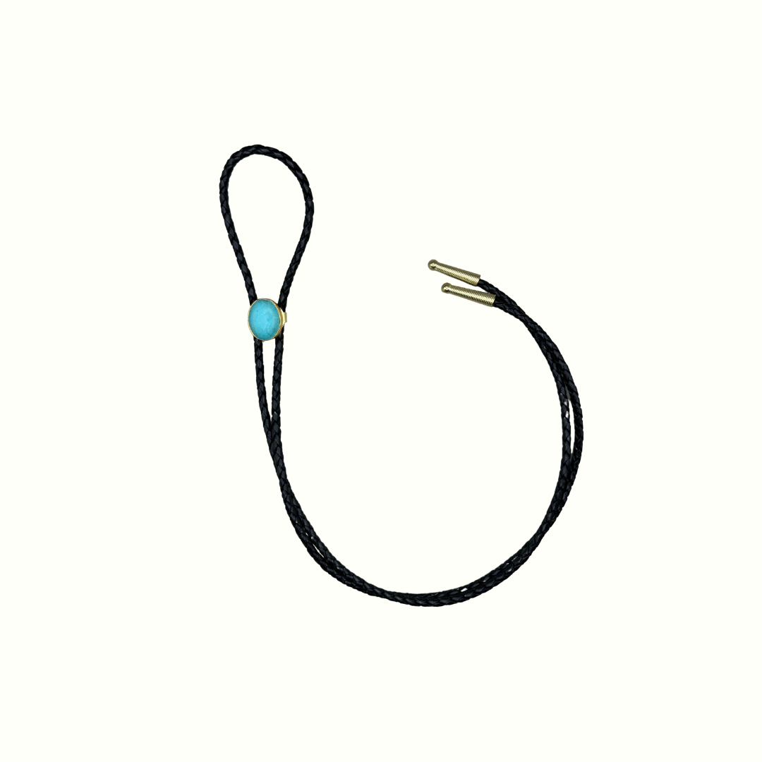 Sterling Silver Turquoise Bolo Tie