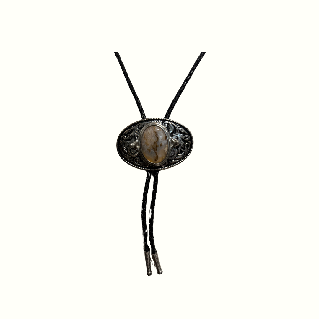 Idaho Agate Bolo Tie